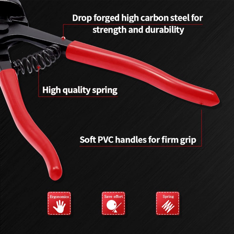 SPEEDWOX Tile Nippers for Ceramic Tiles 8 Inches Mosaic Cutter Pliers Tile Nippers Mosaic Tools Nipper Cutting Tools Glass Cutter Ceramic Tile Cutter for Porcelain Glass Mirror - Image 4